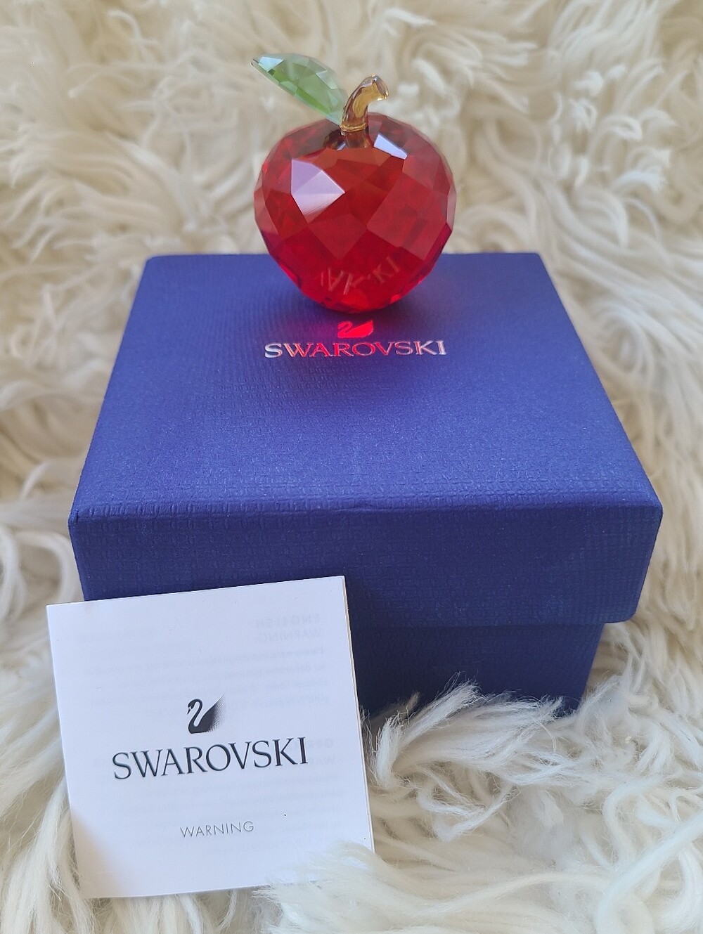 The Swarovski Red Apple 5491974 - Excellent Condition